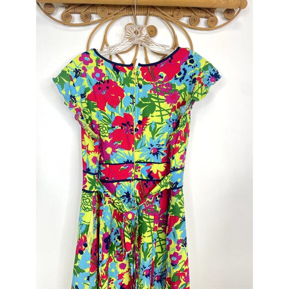 ModCloth Eyes On You Bright Floral Maxi Dress XL - Picture 6 of 9